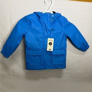 George Vibrant Blue Kids' Hooded Jacket